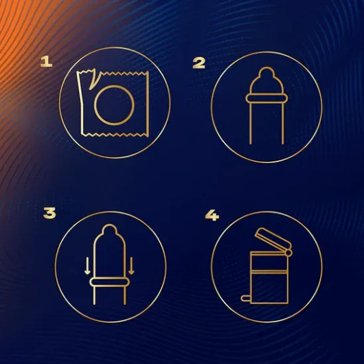 Durex Perfect Feel Premium Non-Latex Unikalne uczucie ciepła Prezerwatywy, 8 sztuk