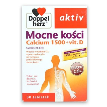 DOPPELHERZ AKTIV Mocne Kości x 30 tabletek