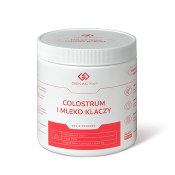 GENACTIV Colostrum i Mleko Klaczy proszek, 200g