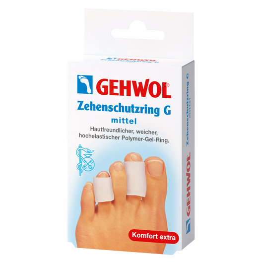 Gehwol Obrączka ochronna do palców stopy Średnia, 2 sztuki