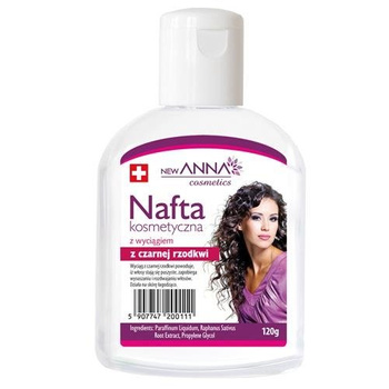 Nafta kosmetyczna z  wyciągiem z czarnej rzodkwi 160ml