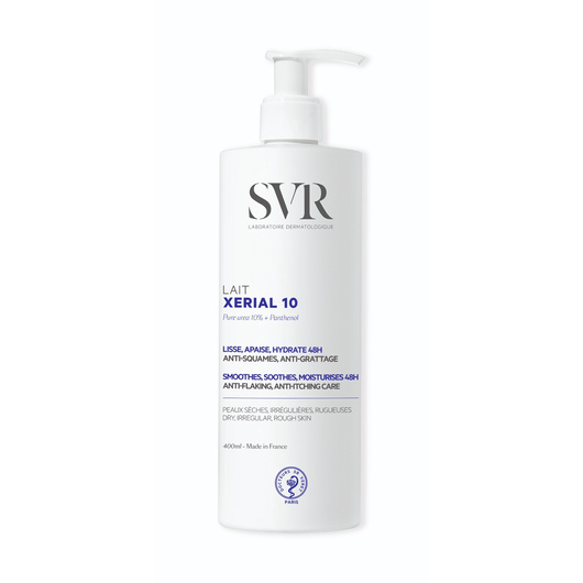 SVR XERIAL 10 LAIT Nawilżające mleczko do ciała intensywnie nawilżające, 400ml