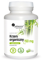 Aliness Krzem Organiczny 150 mg z pędów bambusa, 100 kapsułek