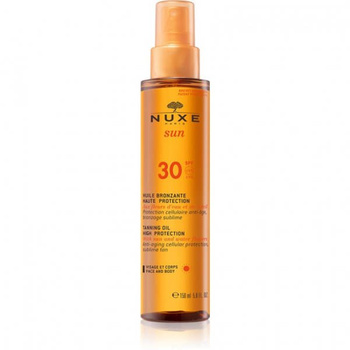 NUXE SUN Olejek brązujący do opalania SPF50, 150ml