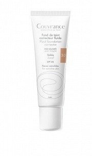 AVENE COUVRANCE Podkład korygujący we fluidzie - piaskowy, 30 ml