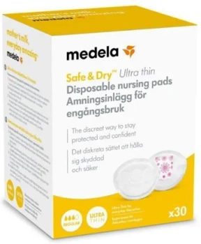 MEDELA Wkładki laktacyjne Ultra Thin jednorazowe, 30 sztuk