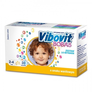 VIBOVIT BOBAS waniliowy x 30 saszetek