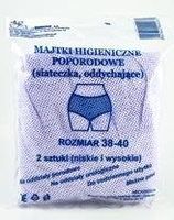 Majtki higieniczne poporodowe rozmiar 38-40, 2 sztuki