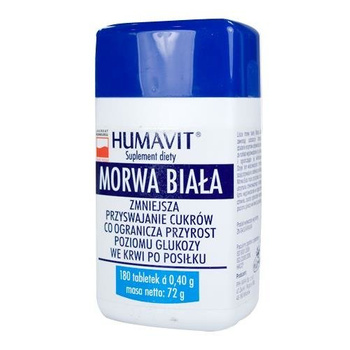 HUMAVIT MORWA BIAŁA x 180 tabletek