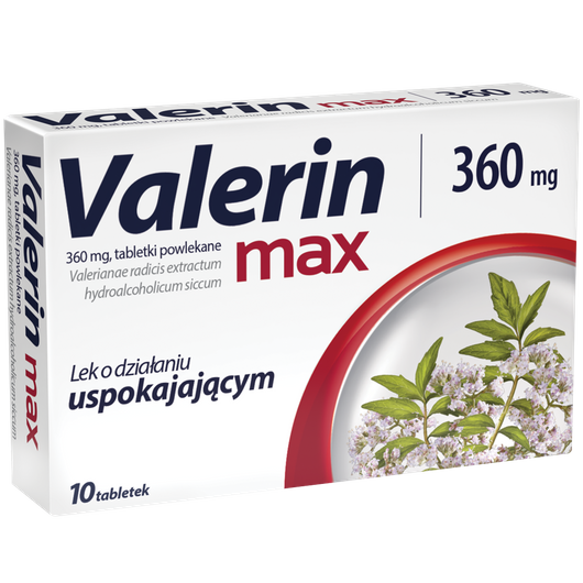 Valerin Max, 10 tabletek