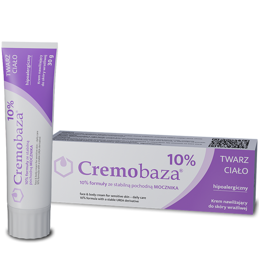 CREMOBAZA Krem półtłusty z mocznikiem 30g