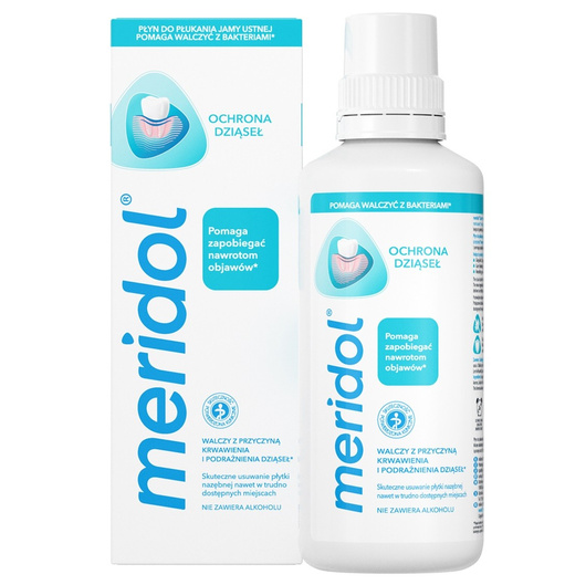Meridol® Ochrona Dziąseł Płyn do płukania jamy ustnej, 400 ml