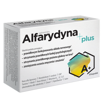 Alfarydyna Plus, 30 kapsułek