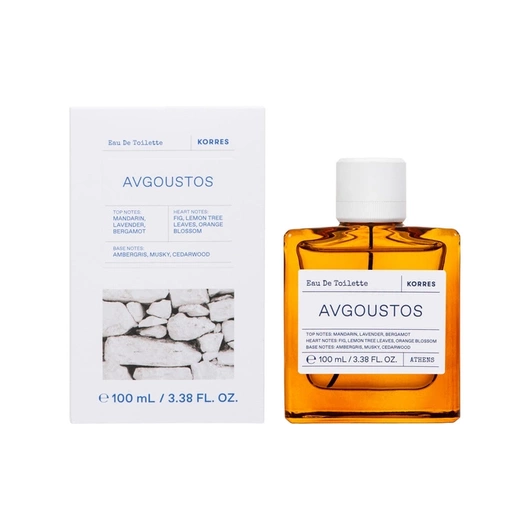 Korres Avgoustos Eau De Toilette Woda toaletowa, 100 ml