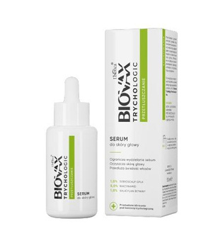 Biovax Trychologic Serum do skóry głowy przetłuszczanie, 50 ml