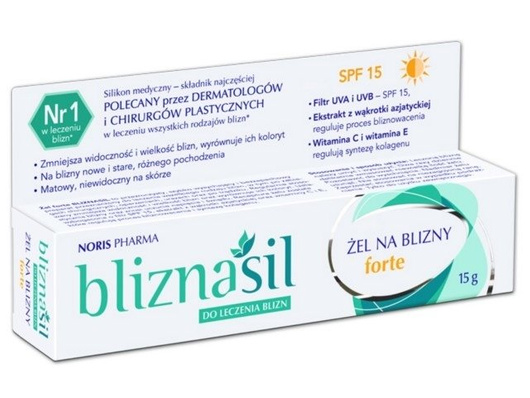 BLIZNASIL FORTE żel na blizny 15 g