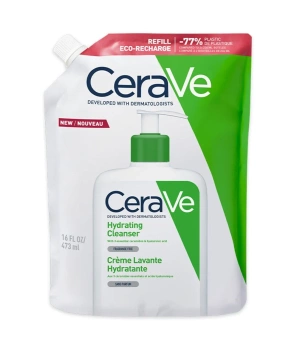 CeraVe Nawilżająca emulsja do mycia Refil, 473 ml