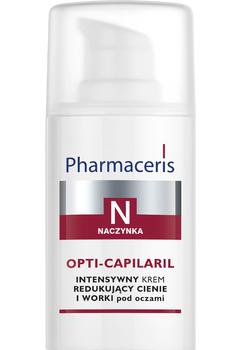 Pharmaceris N Opti-Capilaril Intensywny krem redukujący cienie i worki pod oczami, 15 ml