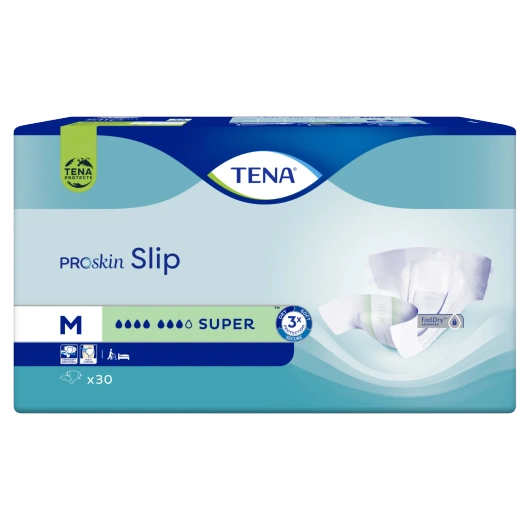 Tena Slip ProSkin Super Rozmiar M (73-122cm) Pieluchomajtki, 30 sztuk