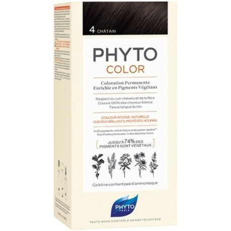 PHYTO COLOR 4 Farba do włosów/ Kasztan