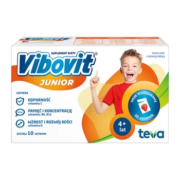 VIBOVIT JUNIOR truskawkowy x 30 saszetek