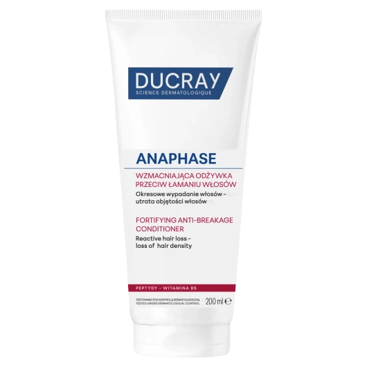 Ducray Anaphase+ Wzmacniająca odżywka przeciw łamaniu włosów, 200 ml