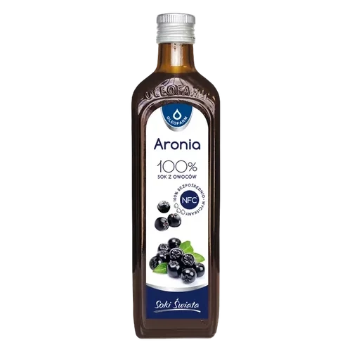 Oleofarm Aronia Sok 100% z aronii, 490 ml