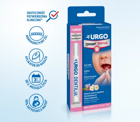  Urgo Dentilia na bolesne ząbkowanie, 10 ml