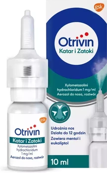 OTRIVIN KATAR I ZATOKI aerozol do nosa 10ml