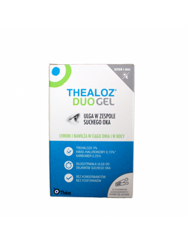 Thealoz Duo Gel UD Gel Żel do oczu, 30 pojemników x 0,4g