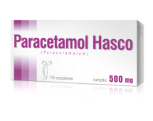 PARACETAMOL HASCO 500 mg x 10 czopków