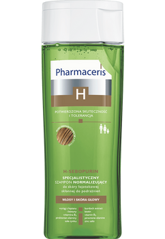 Pharmaceris H-Sebopurin Specjalistyczny szampon normalizujący do skóry łojotokowej, skłonnej do podrażnień, 250 ml