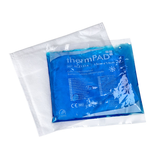 ThermPAD Kompres żelowy zimno–ciepło z pokrowcem 13 × 14 cm
