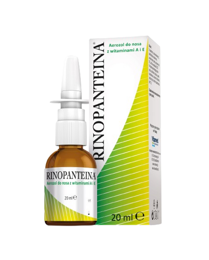 RINOPANTEINA aerozol do nosa 20 ml