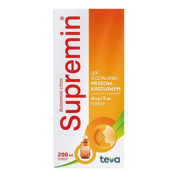 SUPREMIN 4 mg/5 ml syrop 200 ml