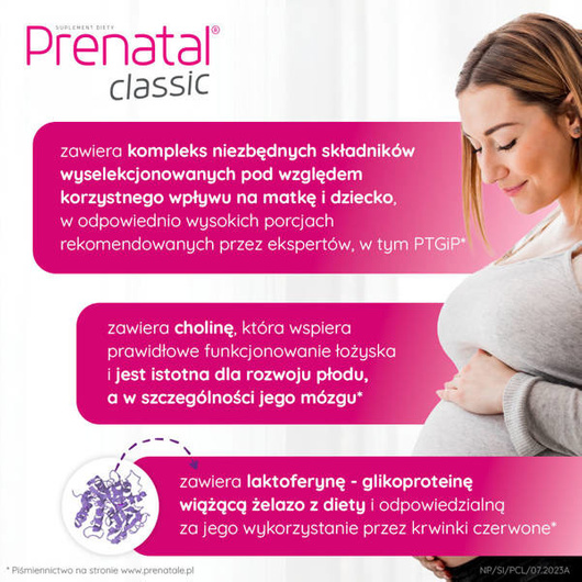 PRENATAL Classic, 90 kapsułek twardych