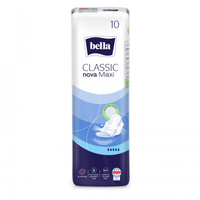 Bella Classic Nova Maxi Superchłonne podpaski higieniczne, 10 sztuk
