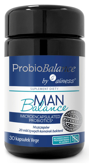 ProbioBalance by Aliness® MAN Balance, 30 kapsułek