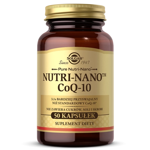 Solgar Nutri-Nano CoQ-10, 50 kapsułek