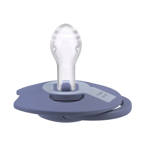 Lovi Prime 6–18m Baby Blue/Blue Smoczek silikonowy dynamiczny, 2 sztuki