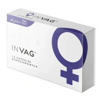 inVag, 14 kapsułek dopochwowych twardych TYLKO DO OBIORU OSOBISTEGO