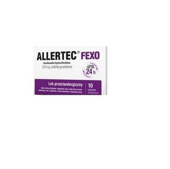 ALLERTEC FEXO x 10 tabletek powlekanych