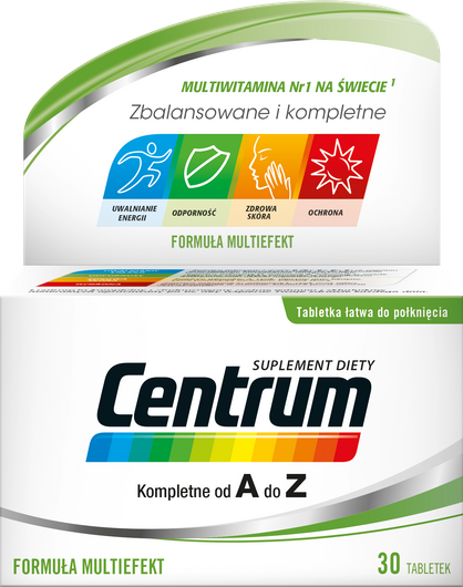 CENTRUM kompletne od A do Z, 30 tabletek