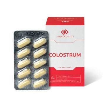 GENACTIV Colostrum, 60 kapsułek