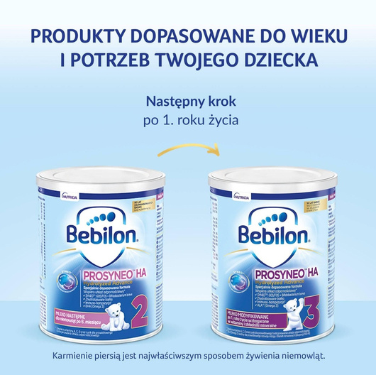 Bebilon Prosyneo HA 2, mleko następne dla niemowląt po 6. miesiącu, 400 g