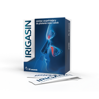 IRIGASIN zestaw uzupełniający do płukania nosa i zatok x 30 saszetek