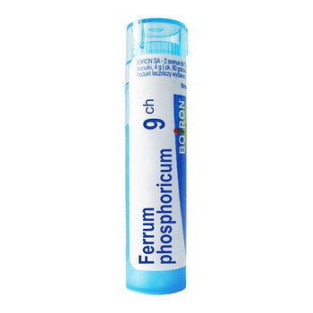 Boiron Ferrum phosphoricum 9 CH Granulki, 4 g