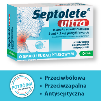 SEPTOLETE ULTRA x 16 pastylek