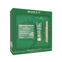 Nuxe Nuxuriance Ultra Zestaw Krem na noc 50ml + Krem na dzień 15 ml + Olejek z drobinkami roll-on 8 ml
