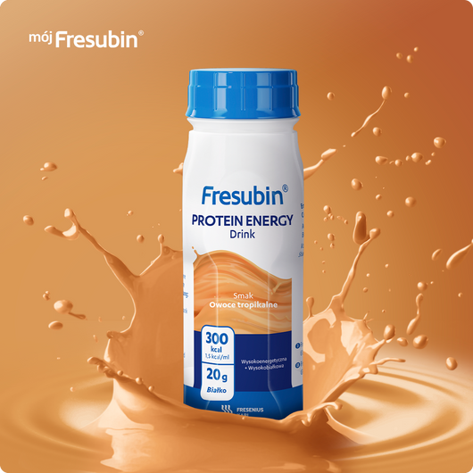 Fresubin Protein Energy Drink smak owoców tropikalnych, 4x200ml